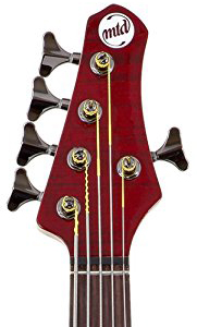 MTD Kingston The Heir Bass Guitar Headstock