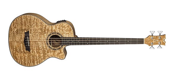 Dean Exotica Quilt Ash Bass Review – Acoustic Bass Tone with a Visual Flair